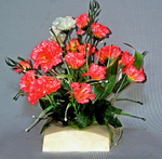 Полянка ритуальная утяжеленная на постаменте