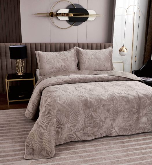 Ноэль (беж) Покрывало 240х260