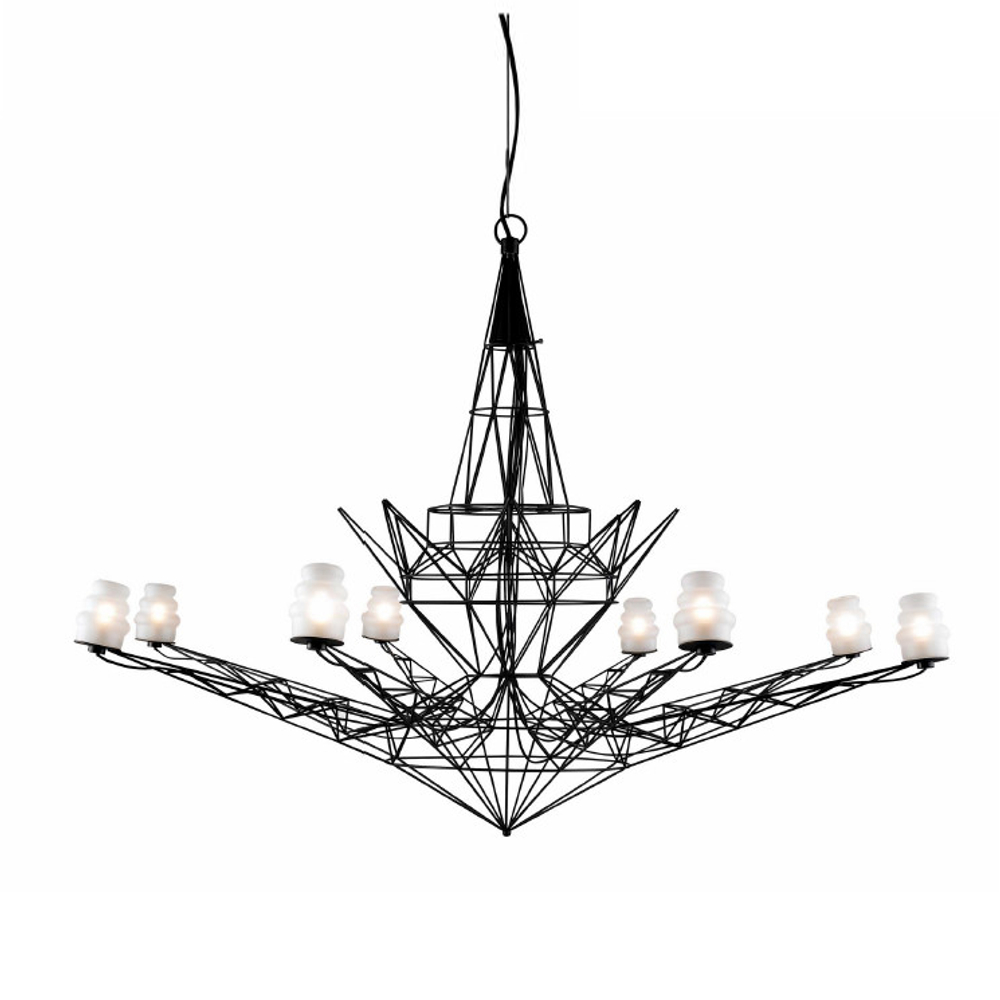 Подвесной дизайнерский светильник  Lightweight by Foscarini (черный)