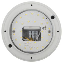 Светильник ЖКХ светодиодный ЭРА SPB-7-12-R антивандальный IP65 12Вт 1140Лм 5000К D145 КРУГ | Светильники для ЖКХ IP65