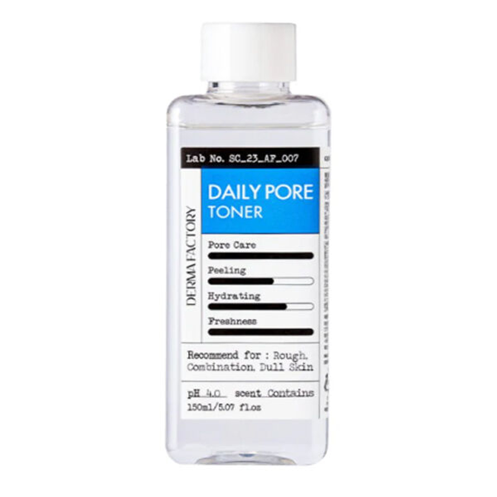 Тонер для очищения пор с кислотами Derma Factory Daily Pore Toner, 150мл