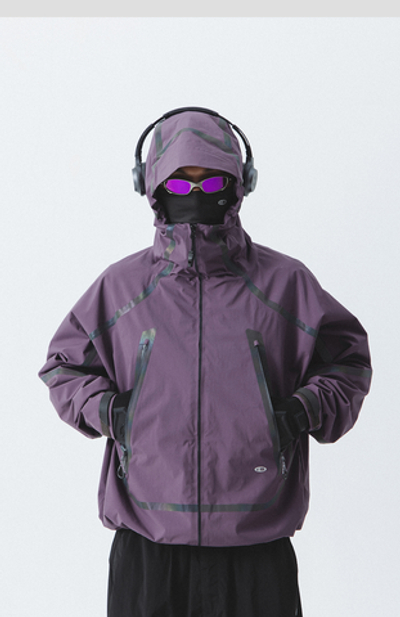 Куртка Nothomme Blue "Lightbringer" Outdoor Mountaineering Reflective Waterproof and Protective Triple-Defense Jacket