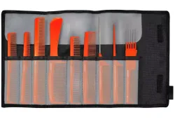 Набор расчесок Jaguar A-Line Ionic (9 шт, ионные, коралловые)