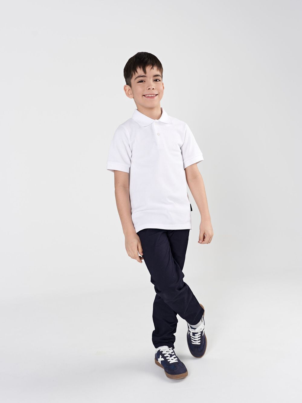 Футболка поло "Белая" 7+