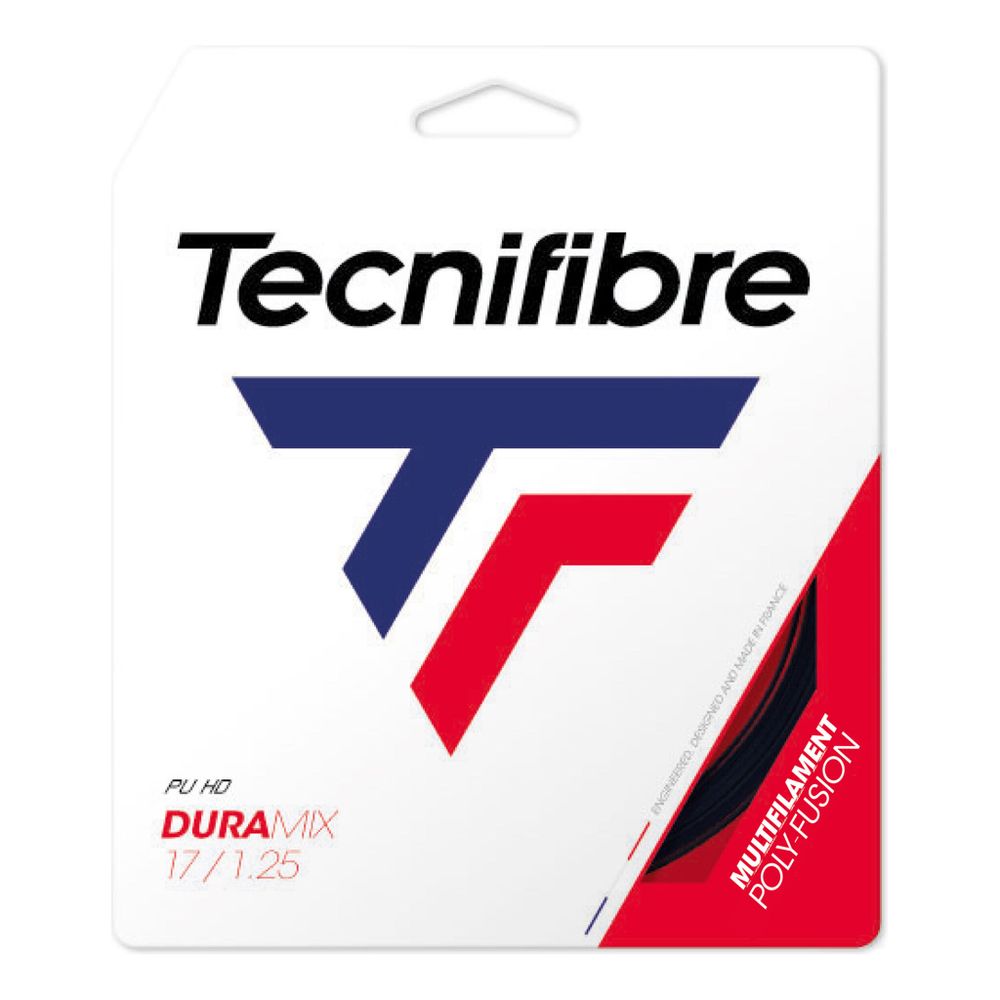 Струны теннисные Tecnifibre Duramix HD 12m String Set - Black