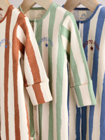 Комбинезон / Cлип для малышей Next E93-183, 3 шт., Бежевый, Мятный, Голубой