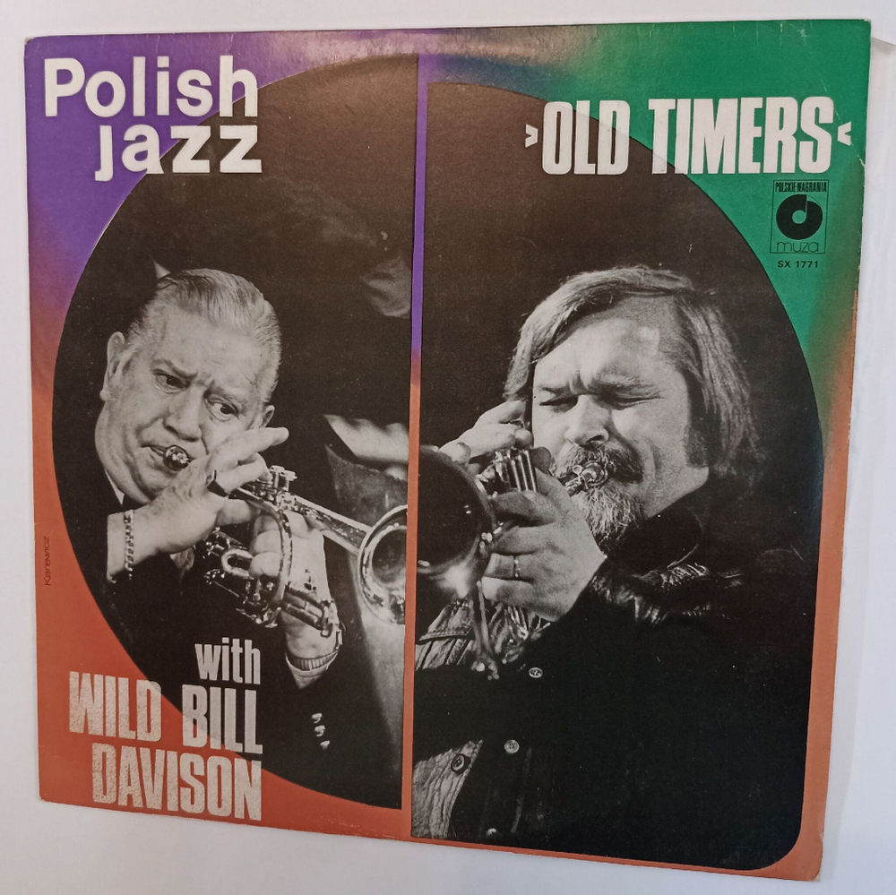 Винтажная виниловая пластинка LP Old Timers With Wild Bill Davison (Польша 1979)