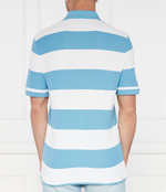 Поло PalesStripe BOSS ORANGE - голубой(50513604)