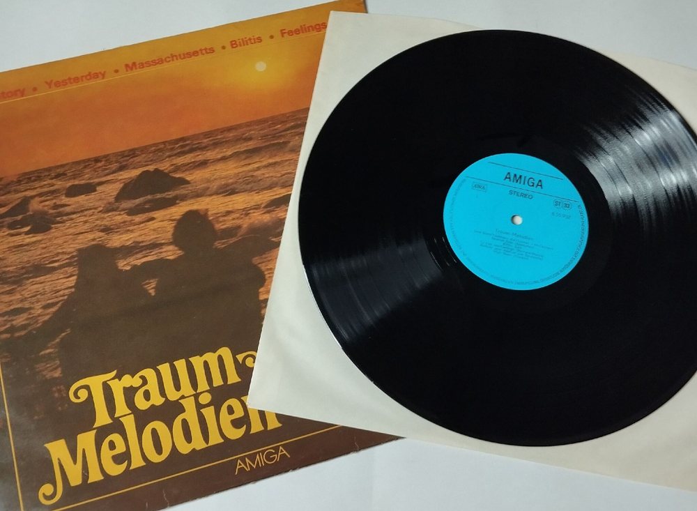 Винтажная виниловая пластинка LP Studio Orchester Traum Melodien (ГДР 1983) El Condor Pasa