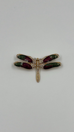 Брошь Стрекоза Monet