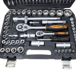 Набор инструмента 108пр.1/4''&amp;1/2''(6-гран)(4-32мм) Partner PA-41082-5
