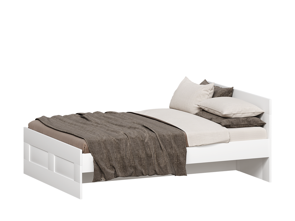 Кровать Сириус 160х200 (белый)