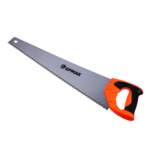 Ножовка по дереву 500мм ЕРМАК средний зуб 3D