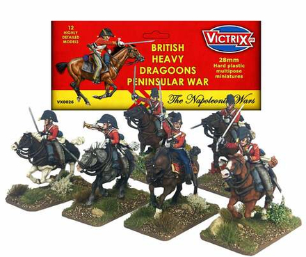 VX0026 British Heavy Dragoons Peninsular War