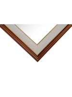 Зеркало 30x30 настенное в раме