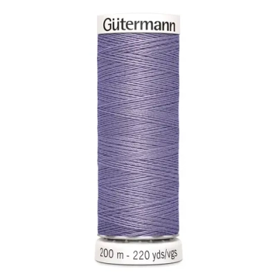 Нить Sew-All 200 м, Gutermann, 202 бледно серо-сиреневый