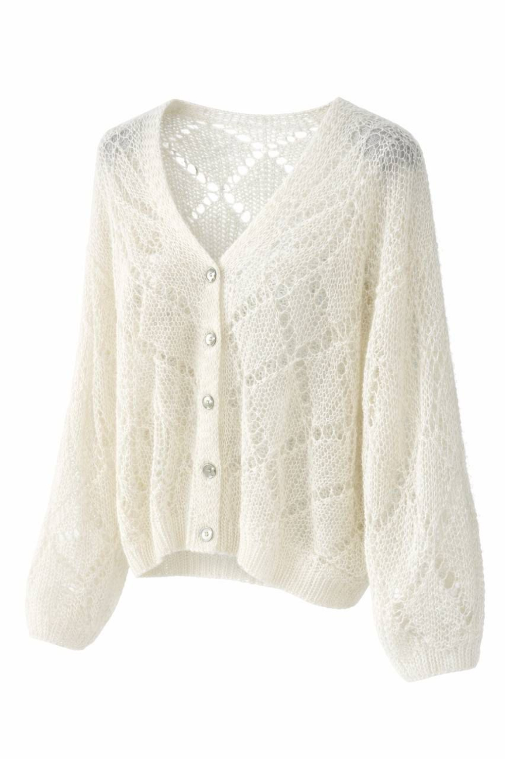 MOHAIR кофта -  белый