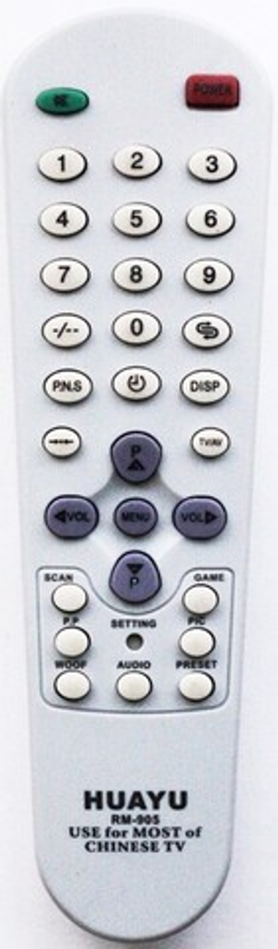 Пульт universal для всех типов CHINA TV RM-905