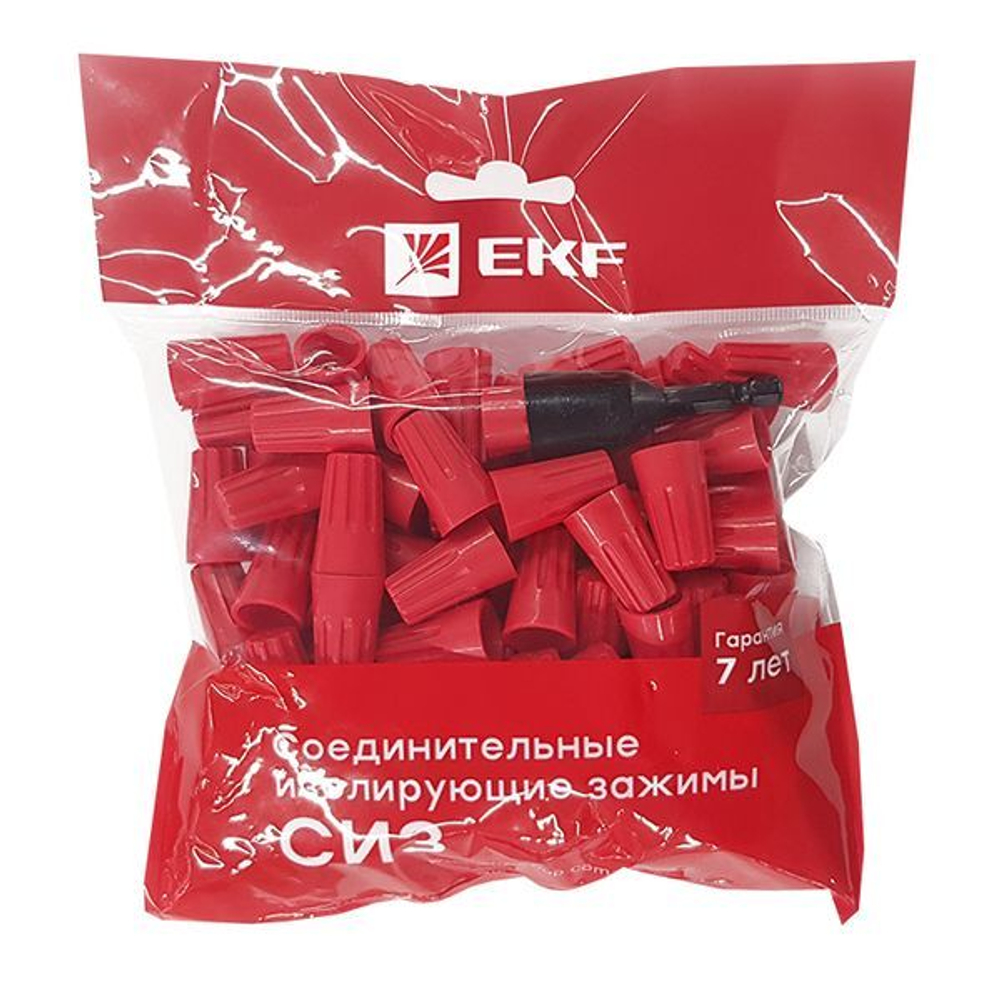 Соединительный изолирующий зажим СИЗ-5 (3-17мм2) (100шт,) EKF PROxima