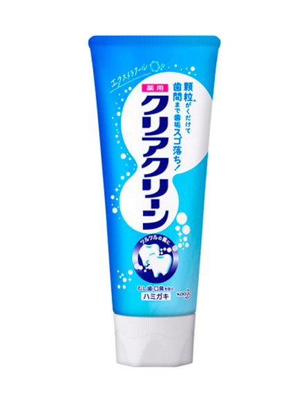 Зубная паста профилактическая Kao Clear Clean Fresh Citrus с микрогранулами (мята)