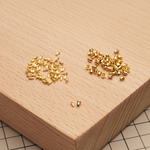 Хольнитены короткие для комплектов фурнитуры серии Birkin/Kelly, цвет золото (Комплект 5 шт)