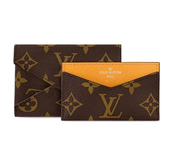 Держатель для карт Louis Vuitton Kirigami красный
