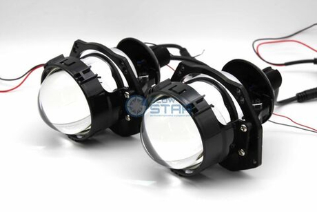 Светодиодные билед модули Aozoom A16 Bi-Led, 3.0 дюйма, крепление 3R и под гайку, драйвер внешний (комплект, 2шт)