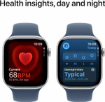 Умные часы Apple Watch S10 42 mm M/L Jet Black Aluminum Case Sport Band