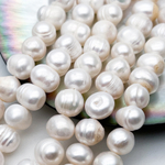 Жемчуг бусины, размер около 8-8,5 мм, цена за 21-22 шт (1/2 нити)