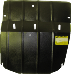 Защита картера Двигателя, КПП, Радиатора. 2 мм, Сталь. для Ford Transit 2006-2011 MOTODOR.00748