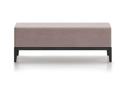 Банкетка Fjord 120 см (пыльная роза Prime, бук под эмалью)