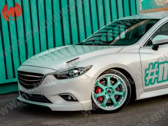 Клыки переднего бампера №1 SkeActivSport для Mazda 6 GJ