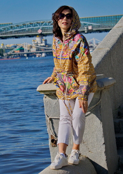 Куртка "Виктория", по мотивам средневекового книжного декора