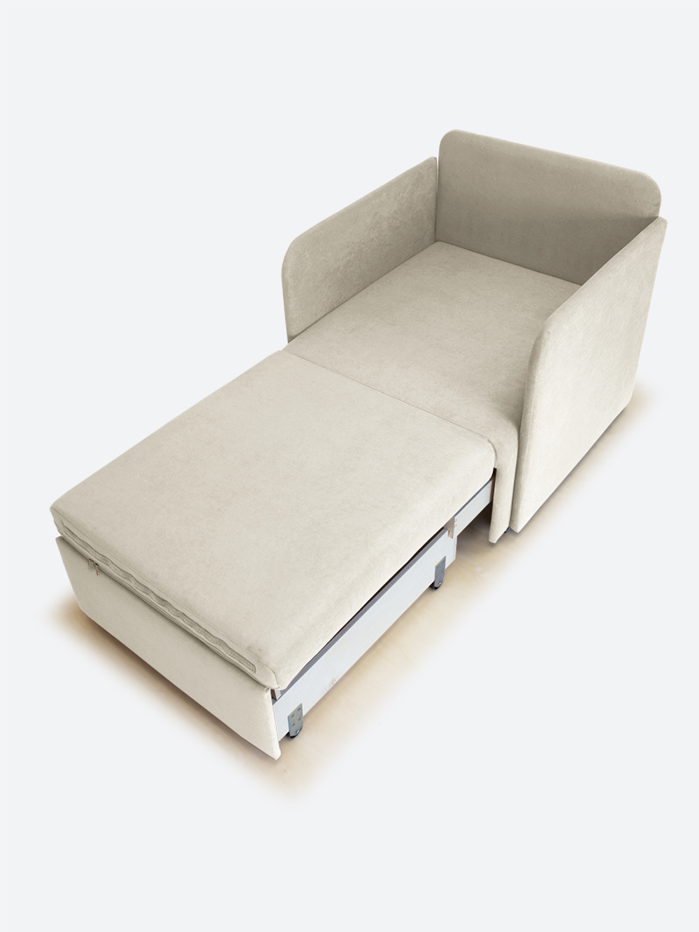 Кресло-кровать "Миник" с подлокотниками, купон Котенок в клубках