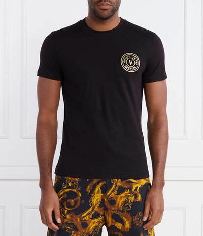 Футболка Versace Jeans Couture - черный(76GAHT02CJ00T)