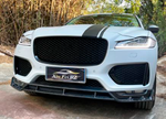 Карбоновая губа для Jaguar F-Pace 2016-2020 Ягуар