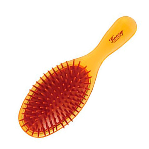 Щетка массажная с медом и маточным молочком для увлажнения и придания блеска волосам  Vess Honey Brush