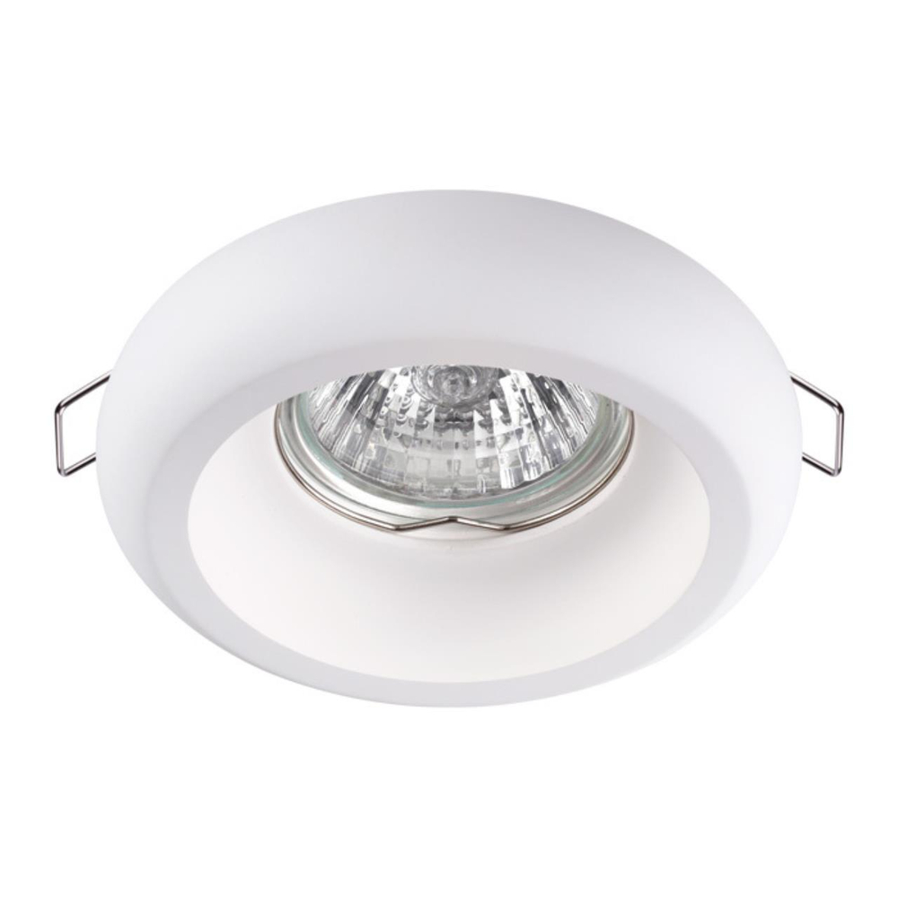 370494 SPOT NT19 630 белый гипс Встраиваемый светильник IP20 GU10 50W 220V YESO