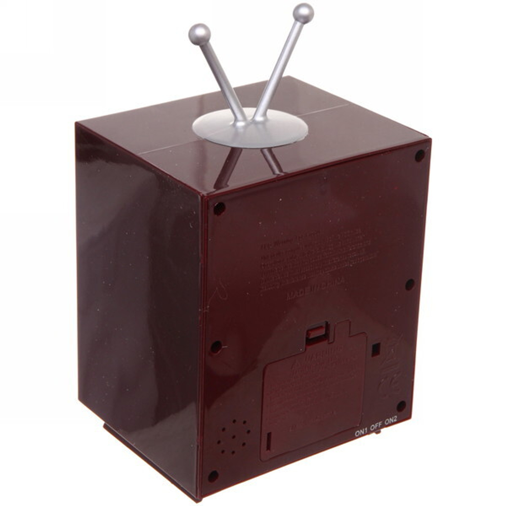 Сувенир с подсветкой «Новогодний телевизор» 12,5*12,5*21 см