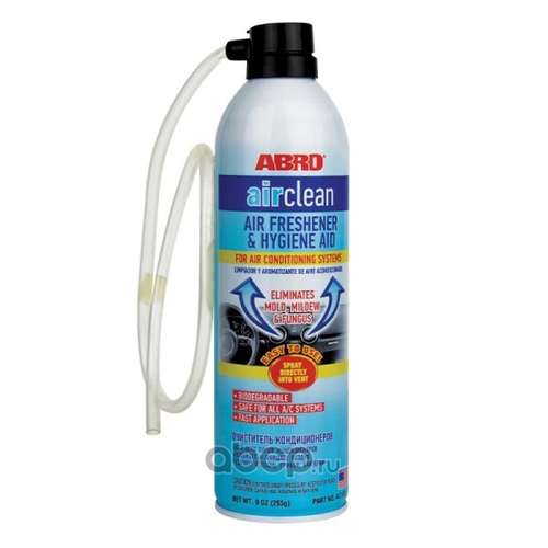 Очиститель кондиционера 255 гр (аэрозоль) (ABRO)