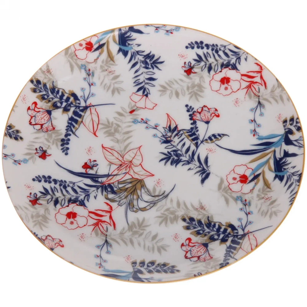 Тарелка керамическая «Paradise» 20см, белая