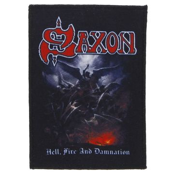 Нашивка Saxon Hell, Fire and Damnation (7176)