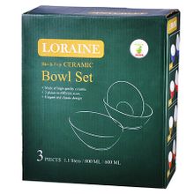 Набор салатниц Loraine 29590 3 шт.