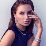 Серьги Dyrberg Kern BANYAN SS CRYSTAL 470038