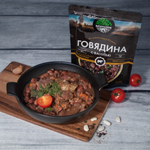 Готовое блюдо "Говядина с фасолью" 250 г. (Кронидов) 4шт*250гр, 1кг