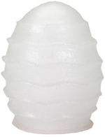 Мастурбатор-яичко WAVY (Цвет: прозрачный)