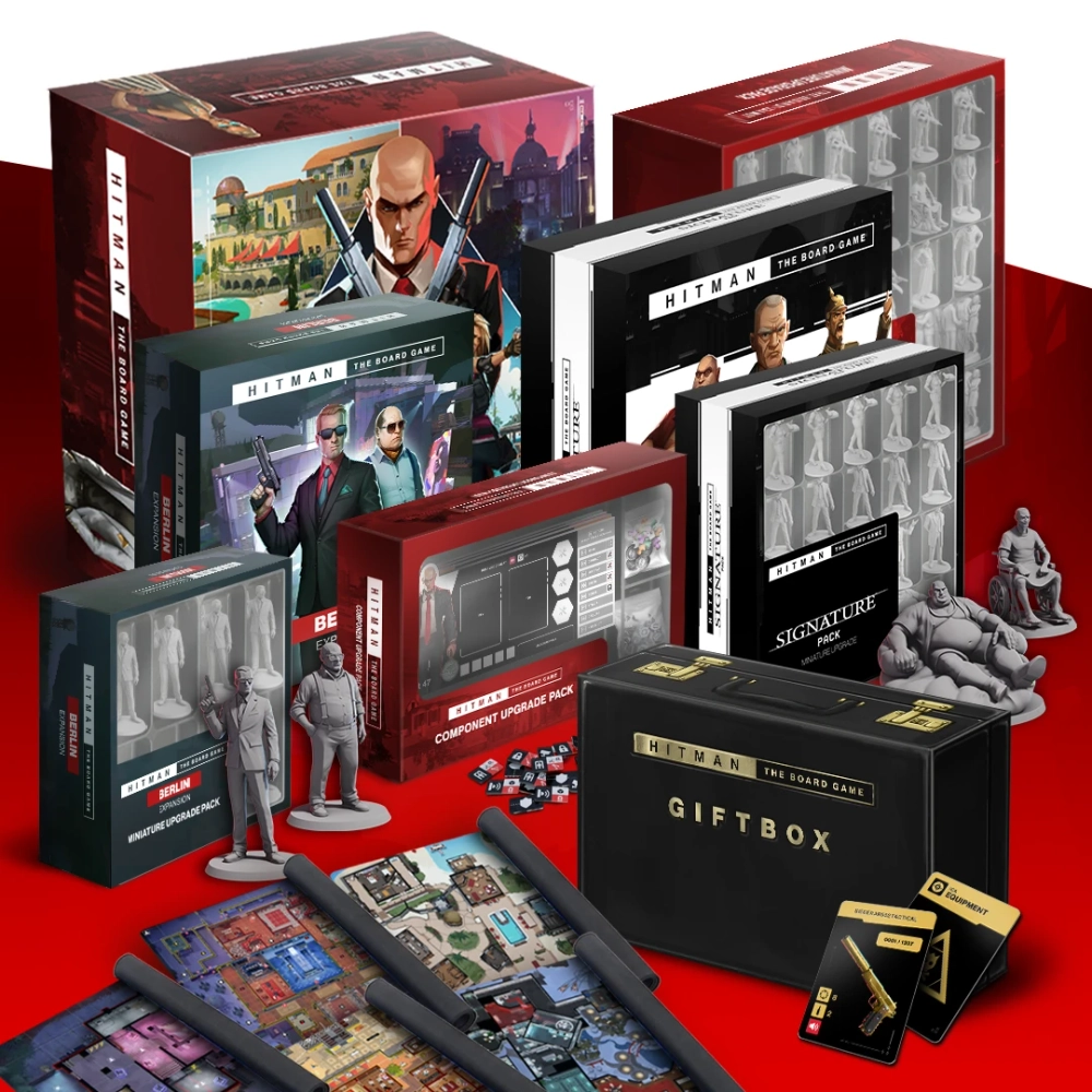 Hitman: The Board Game - настольная игра