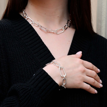 Колье Fiore Luna Quadro BL6002 S