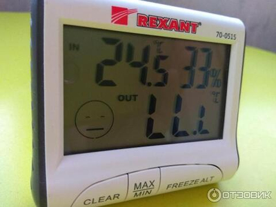 Термогигрометр REXANT 70-0515 ком-улич