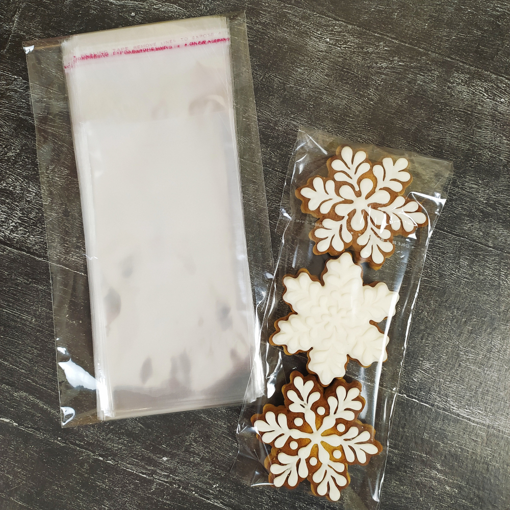 Пакет для пряников с липким краем